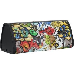 Mifa A10 Taşınabilir Kablosuz Bluetooth Hoparlör - 10W - IP45 Suya Dayanıklı - TWS - Graffiti