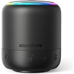 Anker SoundCore Mini 3 Pro Bluetooth Hoparlör - 6W Ses Bombası - IPX7 Suya Dayanıklılık - 15 Saate Varan Şarj - Siyah