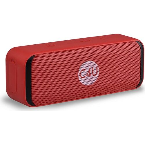 C4U Bluetooth Hoparlör - 10W Stereo Ses - IPX7 Suya Dayanıklılık - Kırmızı - BHX20