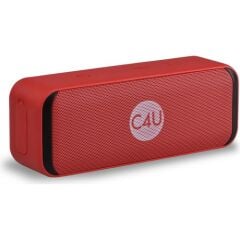C4U Bluetooth Hoparlör - 10W Stereo Ses - IPX7 Suya Dayanıklılık - Kırmızı - BHX20