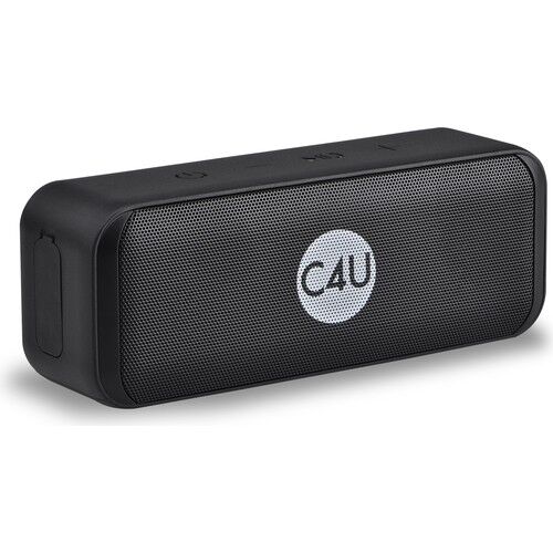 C4U Bluetooth Hoparlör - 10W Stereo Ses - IPX7 Suya Dayanıklılık - Siyah - BHX20