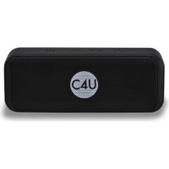 C4U Bluetooth Hoparlör - 10W Stereo Ses - IPX7 Suya Dayanıklılık - Siyah - BHX20