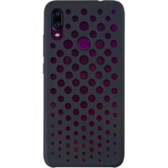 Xiaomi Mi Redmi Note 7 Perforated Case - Delikli Arka Kapak Siyah