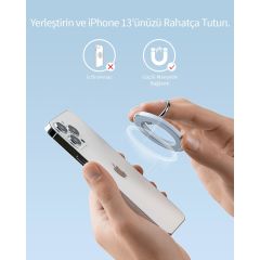 Anker 610 Manyetik  Mag-Go Ring Holder_mavi