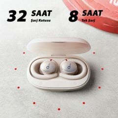 Anker Soundcore Sport X10 TWS Bluetooth 5.2 Kablosuz Kancalı Spor Kulaklık - IPX7 Suya Dayanıklı - Beyaz - A3961