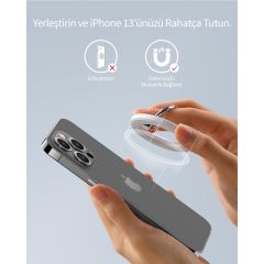 Anker 610 Magnetic Phone Grip (MagGo) - Beyaz