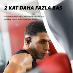 Anker Soundcore Sport X10 TWS Bluetooth 5.2 Kablosuz Kancalı Spor Kulaklık - IPX7 Suya Dayanıklı - Siyah - A3961