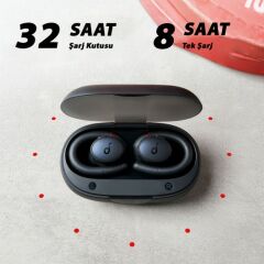 Anker Soundcore Sport X10 TWS Bluetooth 5.2 Kablosuz Kancalı Spor Kulaklık - IPX7 Suya Dayanıklı - Siyah - A3961