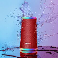 Anker Soundcore Flare II 20W Kablosuz Bluetooth Hoparlör - 360° Ses - Kırmızı- A3165 (Anker Türkiye Garantili)