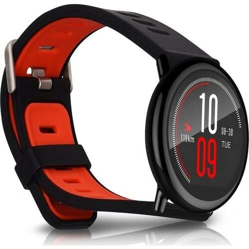 Amazfit Pace Akıllı Saat Kordonu Kırmızı - Siyah