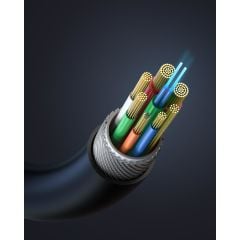 Anker 712 USB-A to USB-C 5 Metre Fiber Optik Data ve Şarj Kablosu