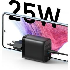 Anker 312 Şarj Cihazı 25W Siyah - A2642