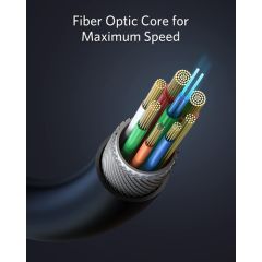 Anker 712 USB-C to USB-C 5 Metre Fiber Optik