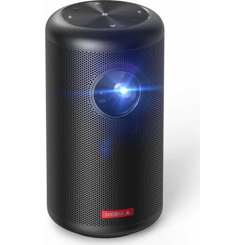 Anker Nebula Capsule II Akıllı Mini Portatif Projeksiyon 200 Lumen 720p HD Hoparlör Cep Sineması
