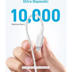 Anker 322 USB-C to Lightning Kablo - A81B6 -