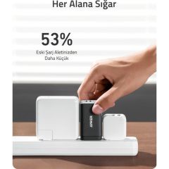 Anker PowerPort III 3-Port 65W şarj - A2667