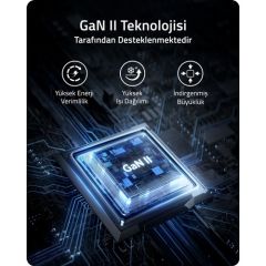 Anker PowerPort III 3-Port 65W şarj - A2667