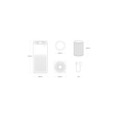 Xiaomi Mi Air Purifier 2h Akıllı Hava Temizleyici
