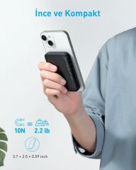 Anker 321 MagGo Powerbank - Siyah - A1616