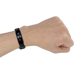 Case 4U Xiaomi Mi Band 6 / Mi Band 5 Akıllı Bileklik Kordonu Silikon Mavi