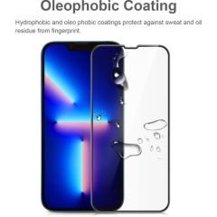 Case 4U Apple iPhone 13 Pro Cam Ekran Koruyucu Tam Kaplayan Fiber Nano
