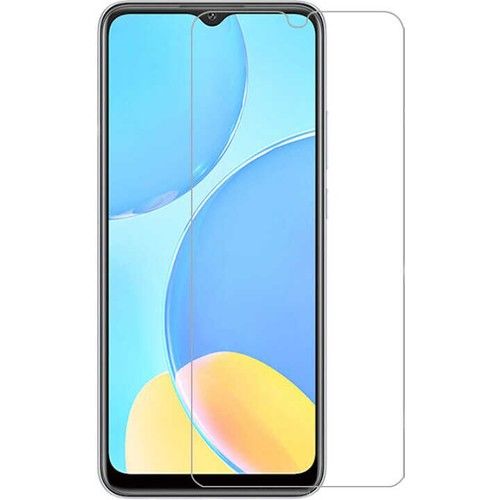 Case 4U Samsung Galaxy M32 Uyumlu Cam Ekran Koruyucu 9H Sert Temperli Şeffaf