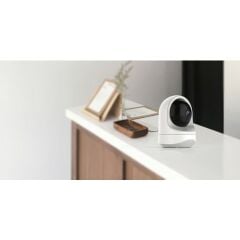 C4U Akıllı Güvenlik Kamerası 360 Derece Dönebilen Kızılötesi Gece Görüşlü IP Kamera HD 1080p - 637JBU 