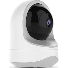 C4U Akıllı Güvenlik Kamerası 360 Derece Dönebilen Kızılötesi Gece Görüşlü IP Kamera HD 1080p - 637JBU