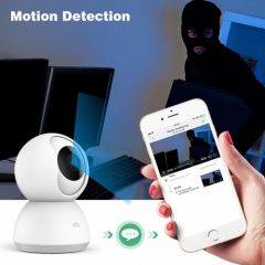 Xiaomi IMI Smart Home 360 Derece Dönebilen Kızılötesi Gece Görüşlü IP Kamera HD 1080p - Distribütör Garantili