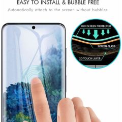 Case 4U Samsung Galaxy S20 Ultra Cam Ekran Koruyucu 9H Esnek Nano