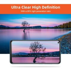 Case 4U Xiaomi Redmi Note 9 Cam Ekran Koruyucu 9H Esnek Nano