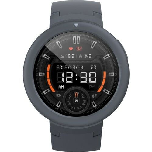 Xiaomi Amazfit Verge Lite Bluetooth Nabız GPS Akıllı Saat - Siyah
