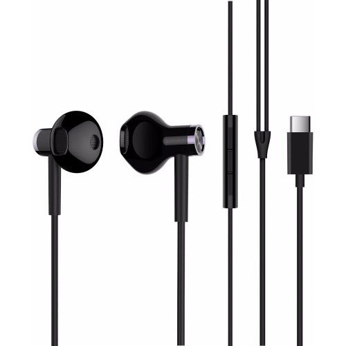 Xiaomi Çift Sürücülü Type C Mikrofonlu Kulak içi Kulaklık Siyah