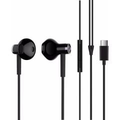 Xiaomi Çift Sürücülü Type C Mikrofonlu Kulak içi Kulaklık Siyah
