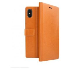 Viva Madrid Apple iPhone XS Max Kılıf Finura Cierre - Kahverengi