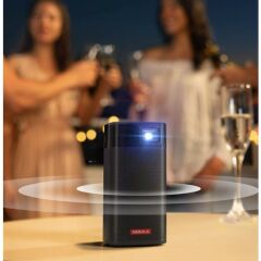Anker Nebula Apollo Android  TV Box Taşınabilir WiFi Kablosuz Pico Projeksiyon Cihazı ve Hoparlör