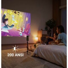 Anker Nebula Apollo Android  TV Box Taşınabilir WiFi Kablosuz Pico Projeksiyon Cihazı ve Hoparlör