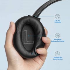Anker Soundcore Life Q20 Bluetooth Kablosuz Kulaklık - ANC - Siyah