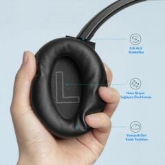 Anker Soundcore Life Q20 Bluetooth Kablosuz Kulaklık - ANC - Siyah