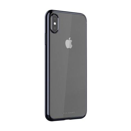 Viva Madrid Apple iPhone XS Max Kılıf Glazo Flex - Kül Rengi
