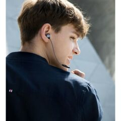 Anker SoundBuds Verve 3.5mm Universal Dahili Mikrofonlu Kablolu Kulaklık - Siyah - A3801