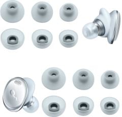 Soundcore Liberty 3 Pro Silikon Kulak Uçları Yedek Sis Grisi