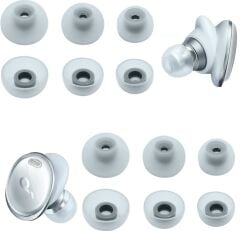 Soundcore Liberty 3 Pro Silikon Kulak Uçları Yedek Sis Grisi