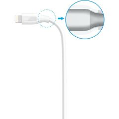 Anker PowerLine+ Lightning 0.9 Metre Örgülü Apple Lisanslı iPhone iPad Kablo - Beyaz - Taşıma Çantalı - A8121