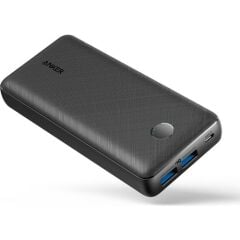 Anker PowerCore Select 20000 mAh Taşınabilir Hızlı Şarj Cihazı - PowerIQ 2.0 18W Çift Çıkışlı Powerbank - Siyah - A1363