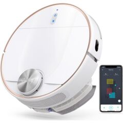 Anker Eufy RoboVac L70 Hybrid Akıllı Robot Süpürge - Silme ve Süpürme - Laser Navigasyon - Wi-Fi Uygulama Destekli - HEPA Filtreli - T2190