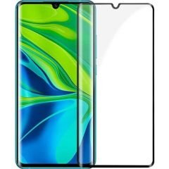 Case 4U Xiaomi Mi Note 10 / Note 10 Lite / Note 10 Pro Kılıf Ekran Koruyucu Tam Kaplayan 5D Siyah