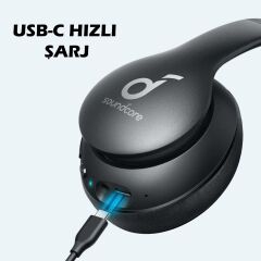 Anker Soundcore Life 2 Neo Bluetooth Kulaklık - Siyah