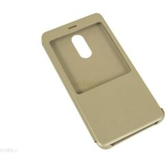 Xiaomi Redmi Note 4 Smart View Kapaklı Kılıf - Altın