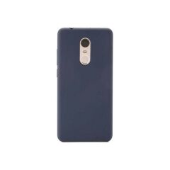 Xiaomi Redmi 5 Plus Sert Silikon Kılıf - Mavi